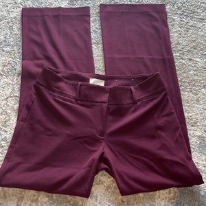 Loft Outlet size 4 burgundy
